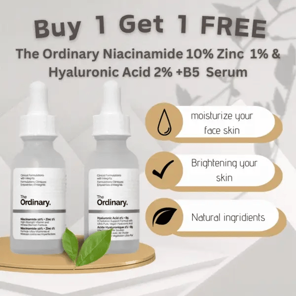 Ordinary Niacinamide & The Ordinary Cream